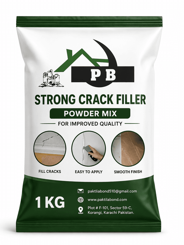 Pak Bond Strong Crack Filler 1kg powder mix bag